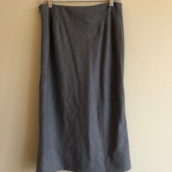 Susan Lazar Light Grey 100% Worsted Wool Suit - Picture 3 of 7